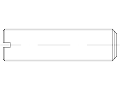 ISO 4766, M 4 x 20, Plastic