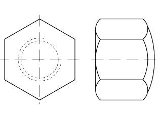 DIN 917 Fine