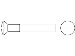 DIN 964, M 4 x 8, A4